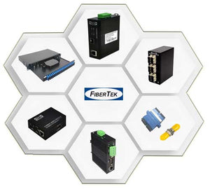 A group of fiber optic products provided by FiberTek 