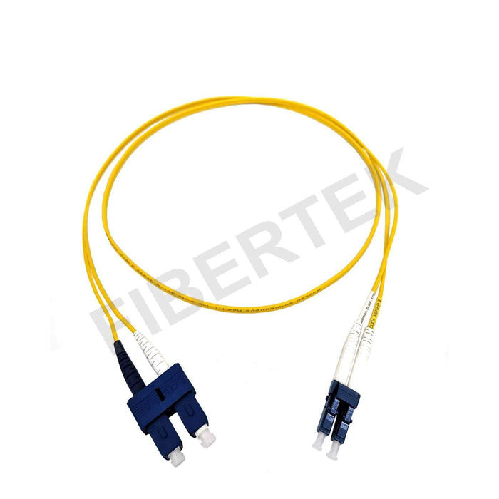 LC UPC to SC UPC Singlemode Fiber Optic Patchcord