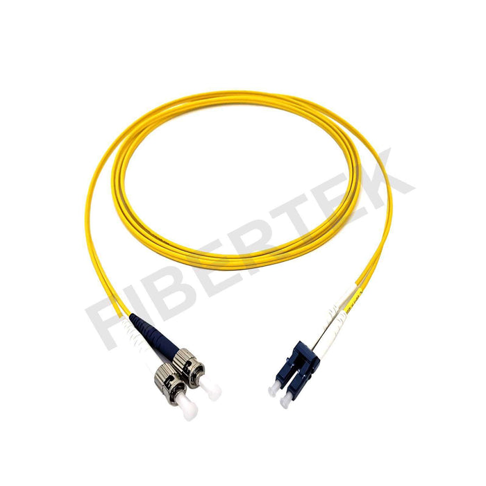 LC UPC to ST UPC Singlemode Fiber Optic Patchcord