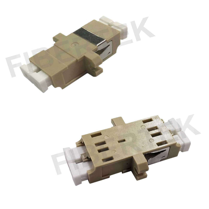 LC Duplex Multimode Fiber Optic Adapter