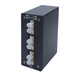 DPPY12 Series DIN Rail Fiber Patch Panel loaded with 6 fiber ports FC Duplex Multimode Adapters