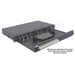 FPP124 series rack mount fiber patch panel with 24 ports LC duplex multimode adapters