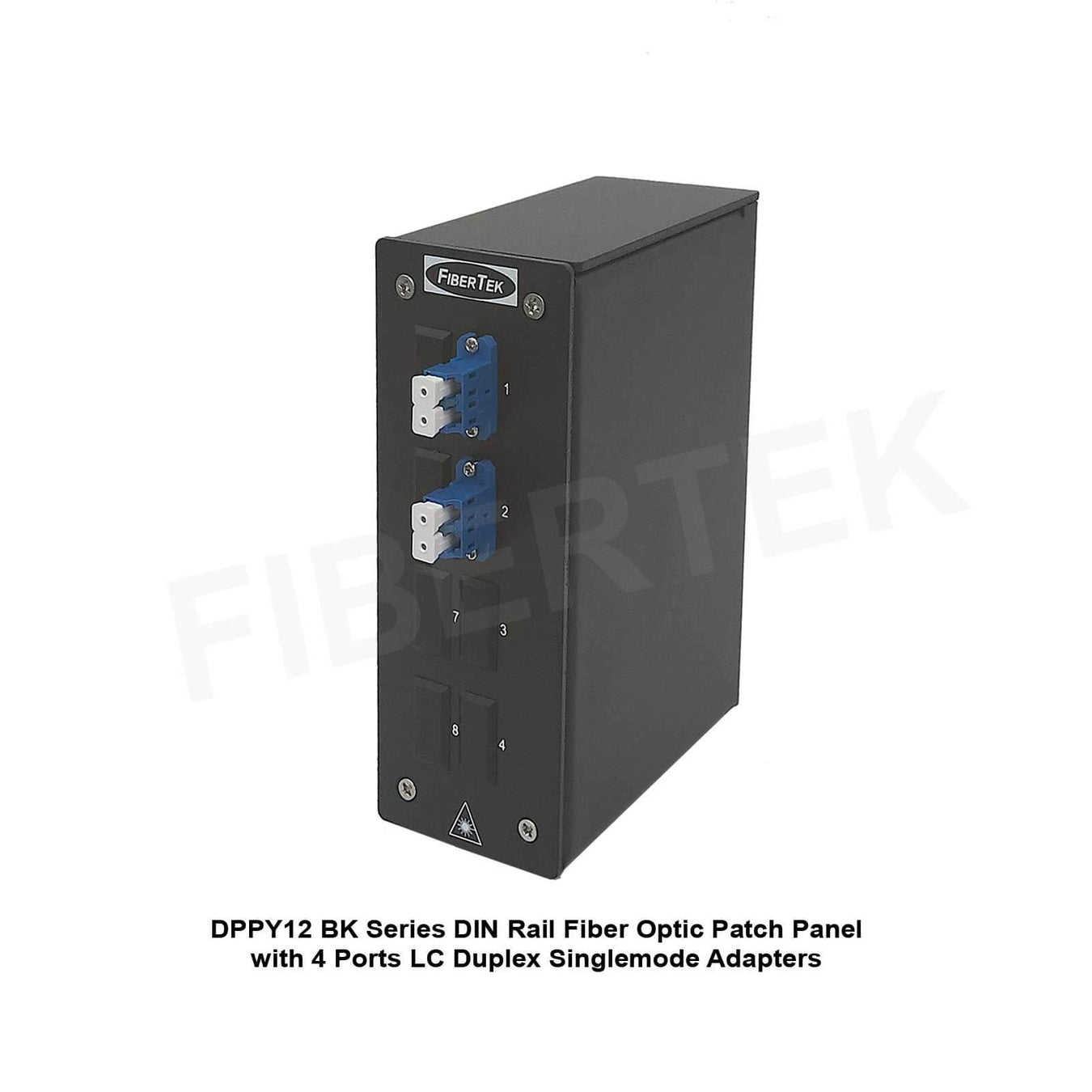 Powder-coated Aluminium DIN Rail Patch Panels