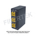 DPPY12 Series DIN Rail Fiber Patch Panel with 12 ports FC Duplex Singlemode Adapters