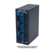 Side view of DPPY12 BK Series with 12 fiber ports SC Duplex Singlemode Adapters