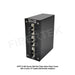 DPPY12 BK Series DIN Rail Fiber Patch Panel 6 ports ST Duplex Multimode Adapters