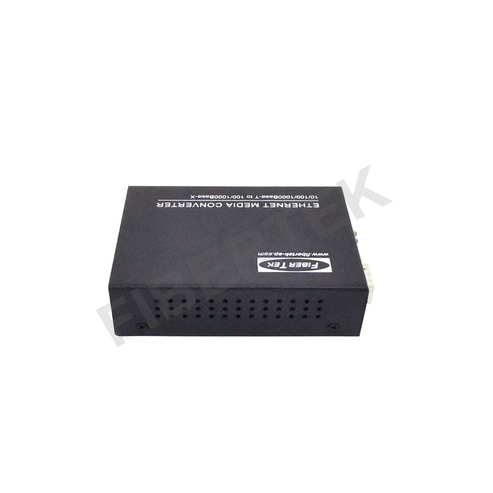 Side view of Gigabit Ethernet Converter FCNCS-1GN-1GS