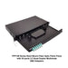 FPP148 Series Rack Mount Fiber Patch Panel with 24 ports LC Quad Duplex OM3 Adapters