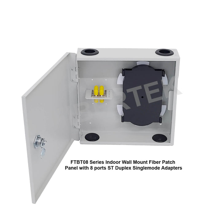 FTBT08 Series 8 ports with ST Duplex Singlemode Adapters