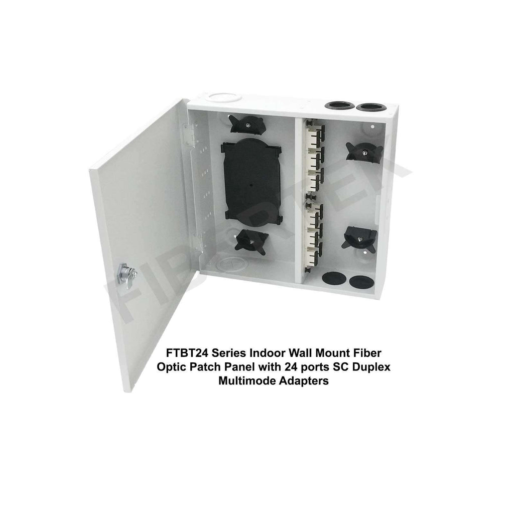 Internet Wall Module Indoor Wall Mount Patch Panels — FiberTek Fiber Shop