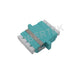 LC Quad Duplex Multimode OM3 Fiber Optic Adapte