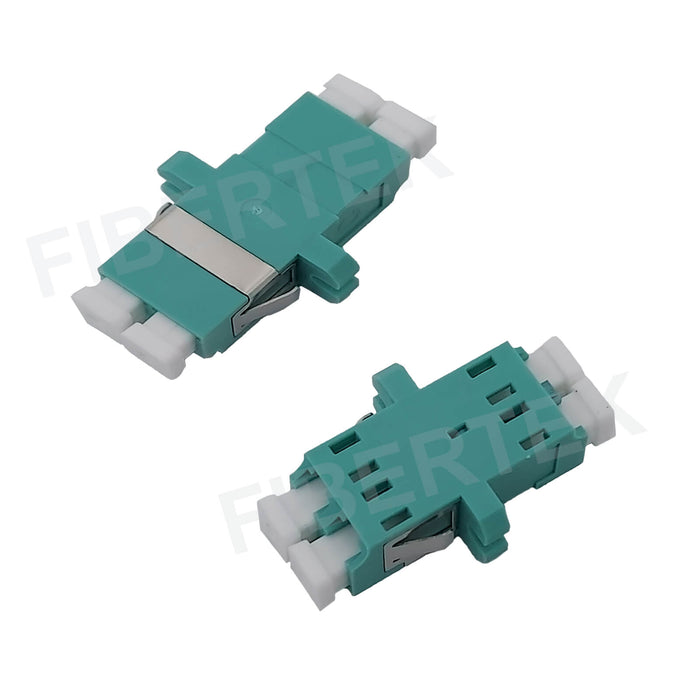 LC Duplex Multimode OM3 Fiber Optic Adapter