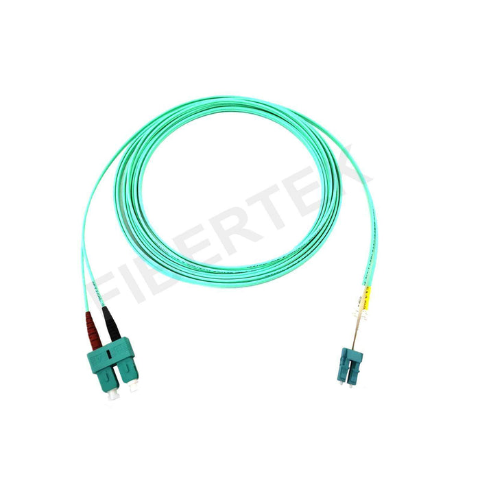 LC to SC Multimode OM3 Fiber Optic Patchcord