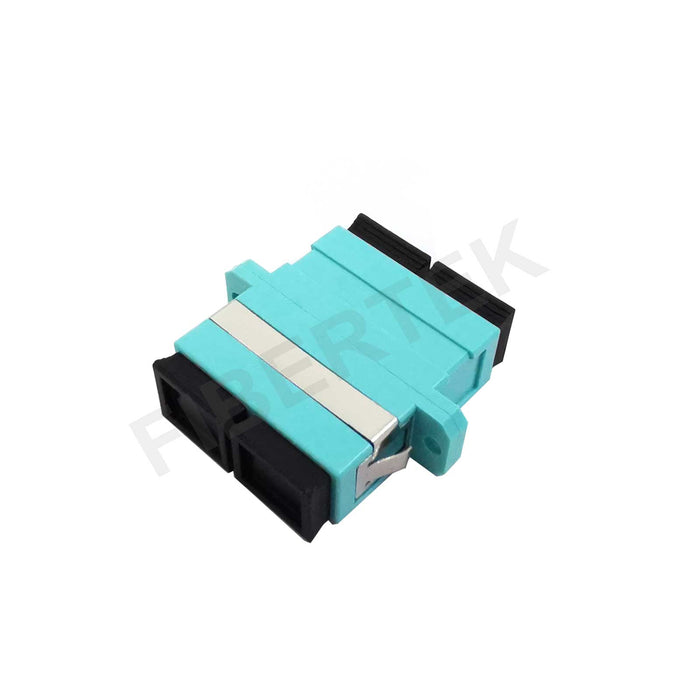 SC Duplex Fiber Optic Adapter — FiberTek Fiber Shop