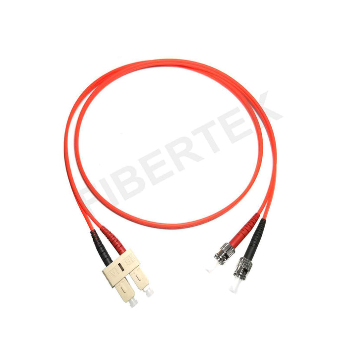 SC UPC to ST UPC Multimode OM2 Patch cord 1m 
