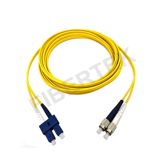 SC UPC to FC UPC Singlemode Fiber Optic Patchcord