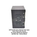 DIN Rail Clip View of DPPY24 BK Series with 24 ports ST Duplex Multimode Adapters