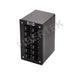 Side View of DPPY24-12-U6A(BK) UTP CAT 6A DIN Rail Ethernet Copper Patch Panel