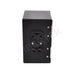 Back View of DPPY24-12-U6A(BK) UTP CAT 6A DIN Rail Ethernet Copper Patch Panel 