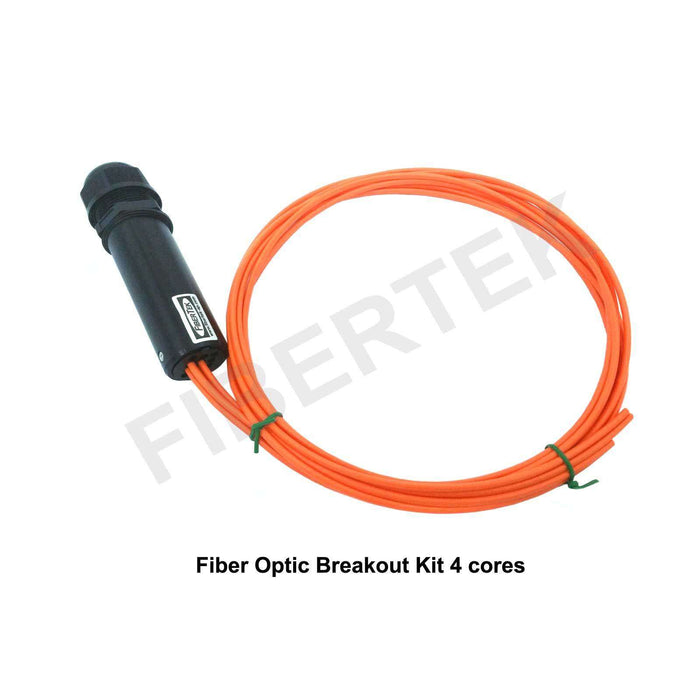 Fiber Optic Breakout Kit 4 Cores Type 