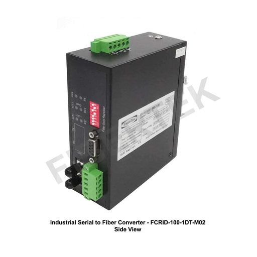 Industrial Serial to Fiber Converter FCRID-100-1DT-M02 