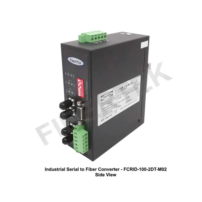 Industrial Serial to Fiber Converter FCRID-100-2DT-M02 Series