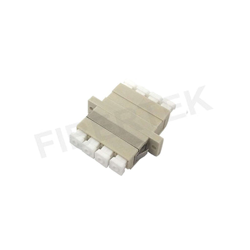 LC Quad Duplex Multimode Fiber Optic Adapter