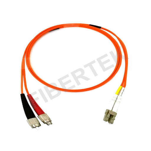 LC to FC Multimode OM2 Fiber Optic Patchcord