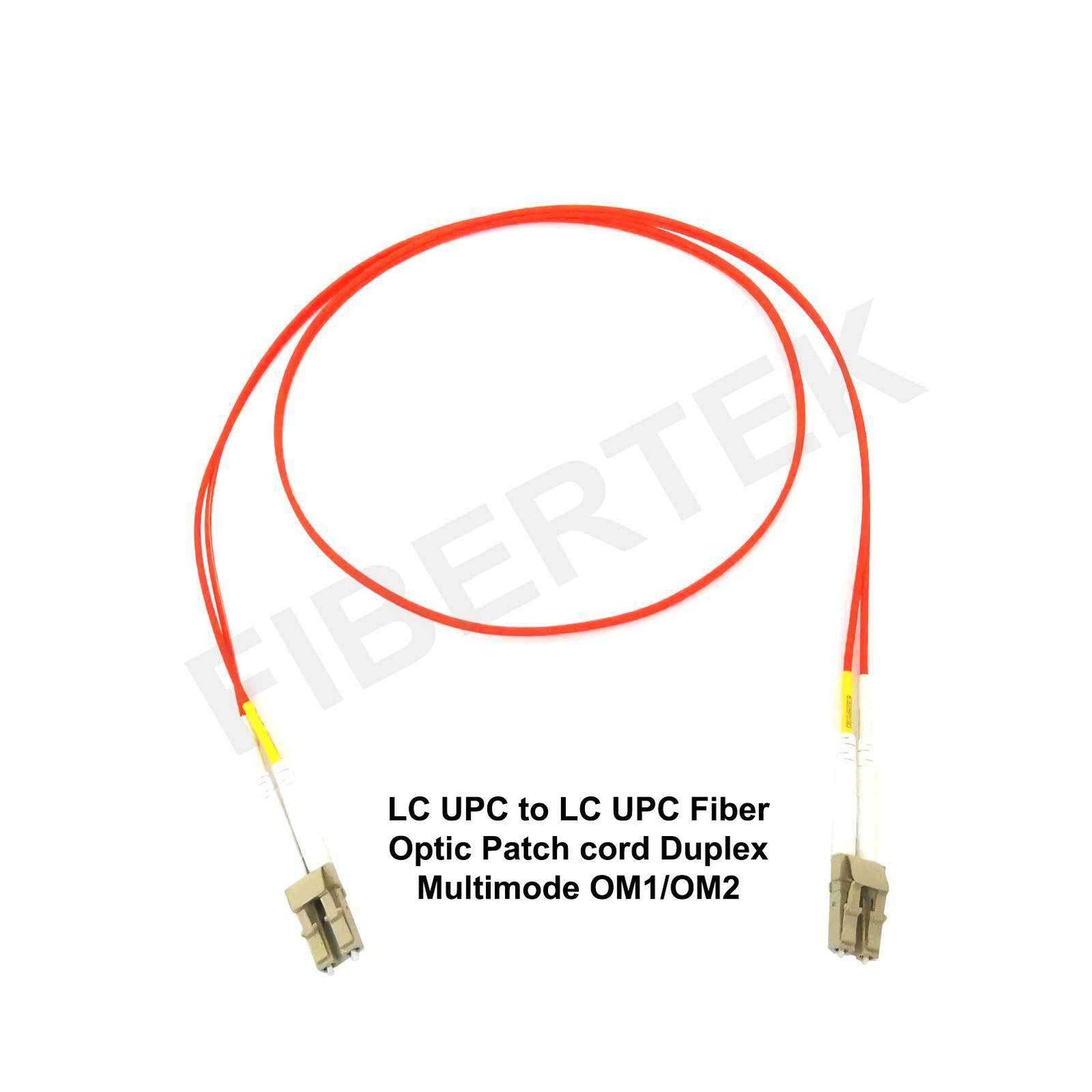 LC UPC to LC UPC Fiber Optic Patch cord — FiberTek Fiber Shop