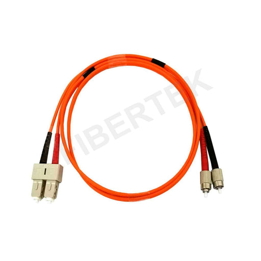 SC UPC to FC UPC Multimode OM2 Fiber Optic Patchcord